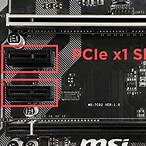 pci express 1 slot